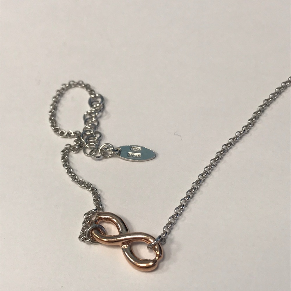 925 Sterling Silver infinity bracket
